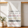 Personalized Kitchen Towel Custom Baking Gift for Mom Kitchen Towel GradoCreations