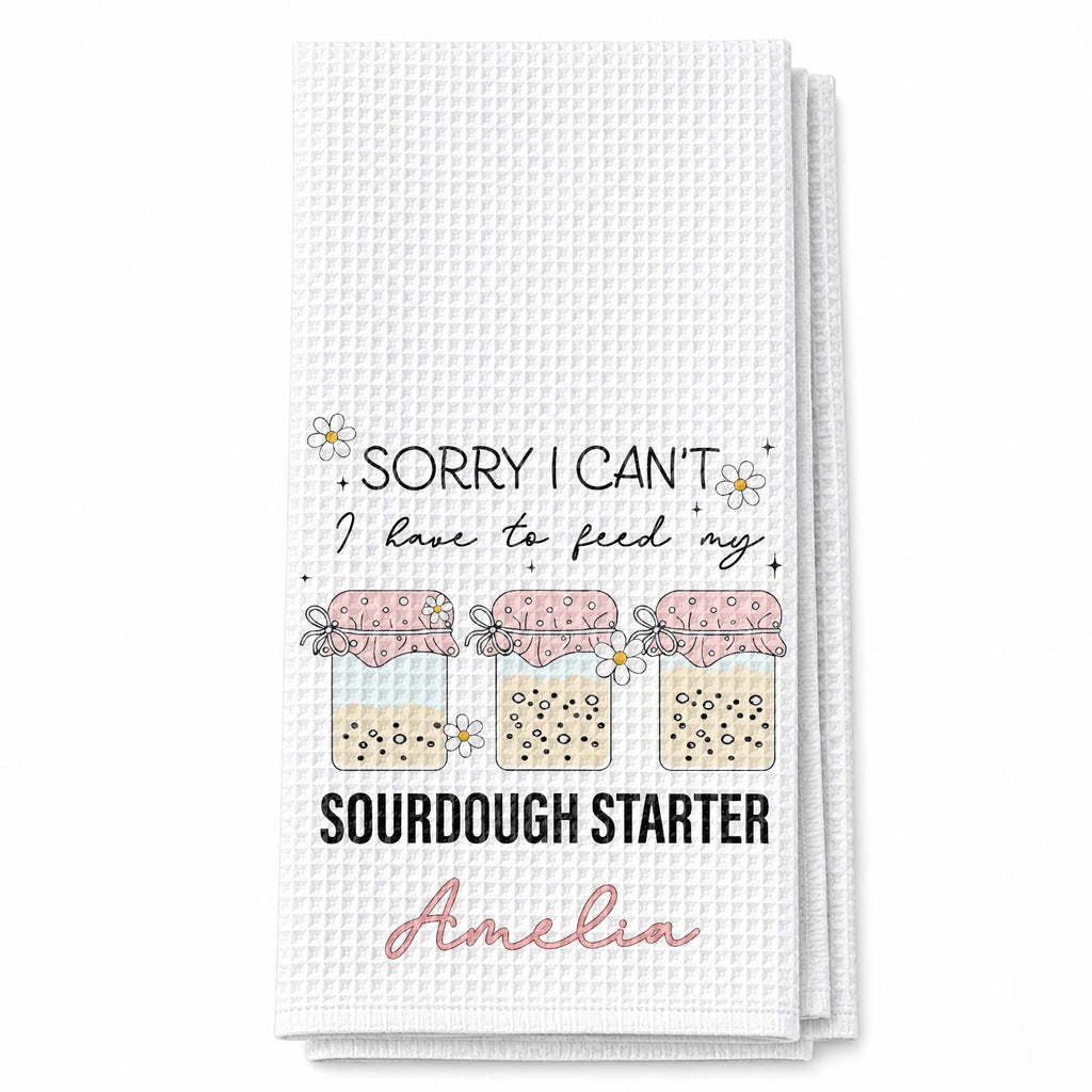 Personalized Kitchen Towel Custom Baking Gift for Mom Kitchen Towel GradoCreations