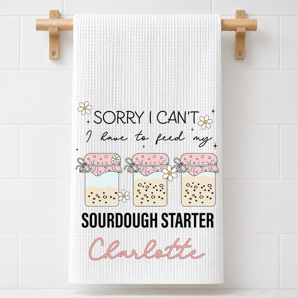 Personalized Kitchen Towel Custom Baking Gift for Mom Kitchen Towel GradoCreations