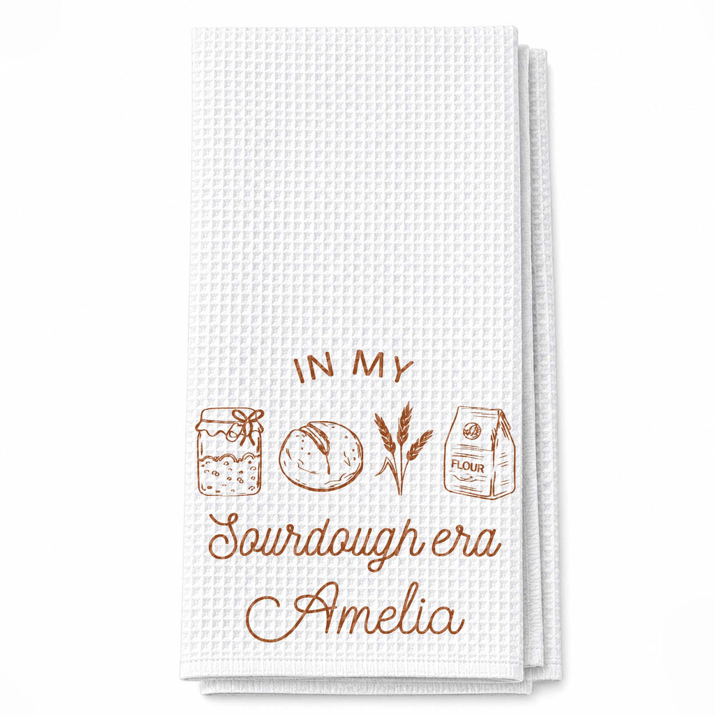 Personalized Kitchen Towel Custom Name Baking Gift for Him/Her Kitchen Towel GradoCreations