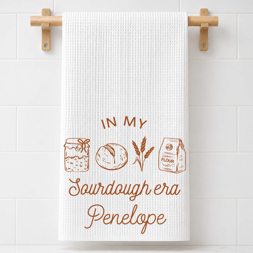 Personalized Kitchen Towel Custom Name Baking Gift for Him/Her Kitchen Towel GradoCreations