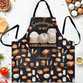 Personalized Apron Sourdough Love Language Custom Gift for Her Apron GradoCreations