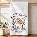 Personalized Kitchen Towel Custom Name Gift for Baking Lovers