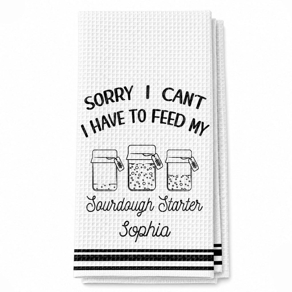 Personalized Kitchen Towel Custom Baking Gift for Mom Kitchen Towel GradoCreations