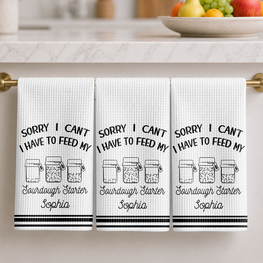 Personalized Kitchen Towel Custom Baking Gift for Mom Kitchen Towel GradoCreations