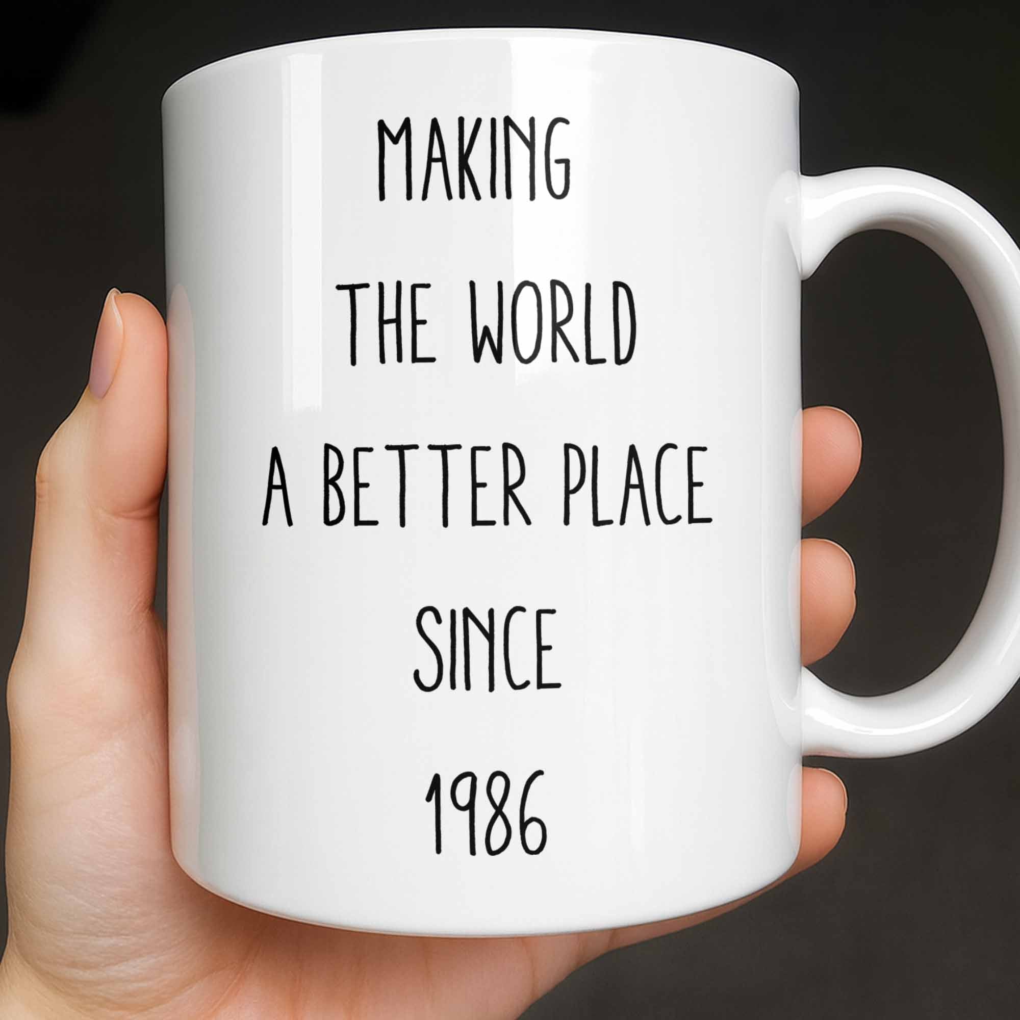 Personalized Flower Birth Month Coffee Mug Custom Gift for Mom Edge-to-edge Mug GradoCreations