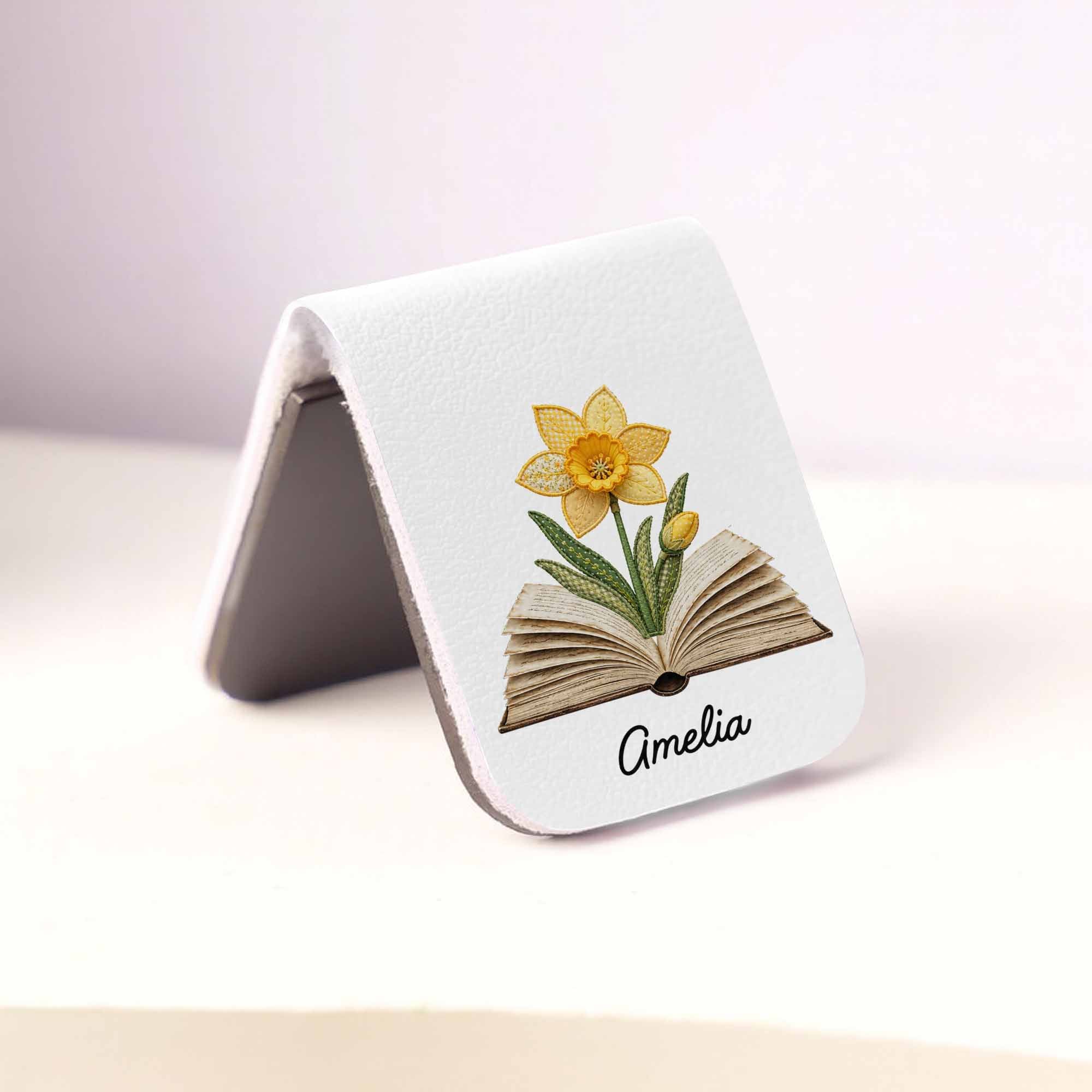 Personalized Leather Bookmark Custom Name Gift for Book Lovers Leather Bookmark GradoCreations