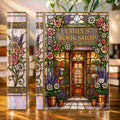 Personalized Acrylic Book Vase Custom Name Gift for Book Lovers Acrylic Book Vase GradoCreations