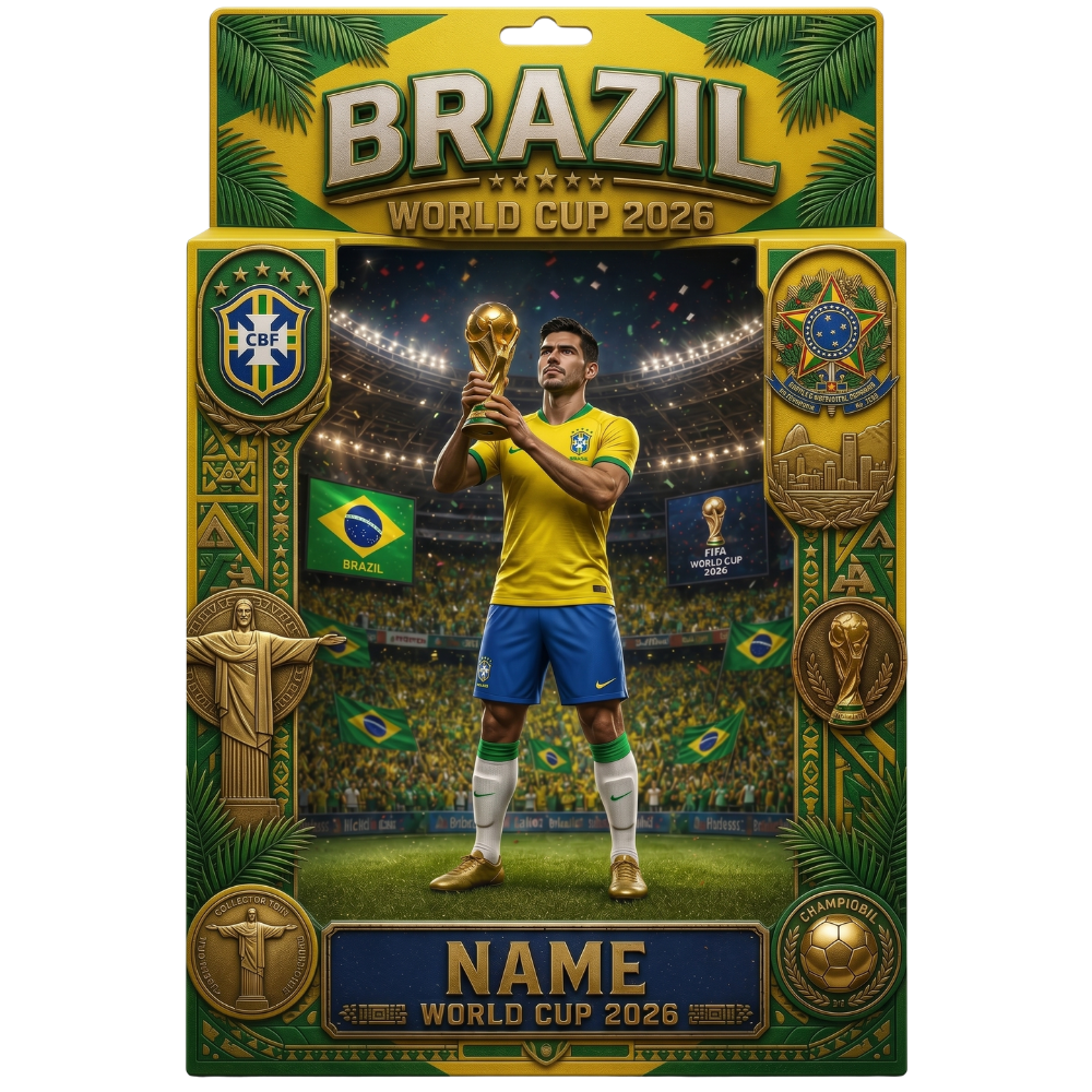 Personalized Acrylic Plaque for Soccer Fans - Custom Nation Gift