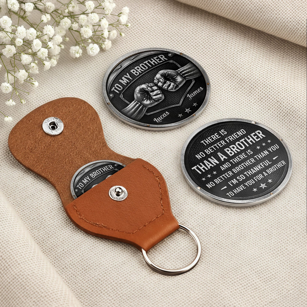Personalized Pocket Hug Custom Keepsake Gift for Brother Pocket Hug GradoCreations