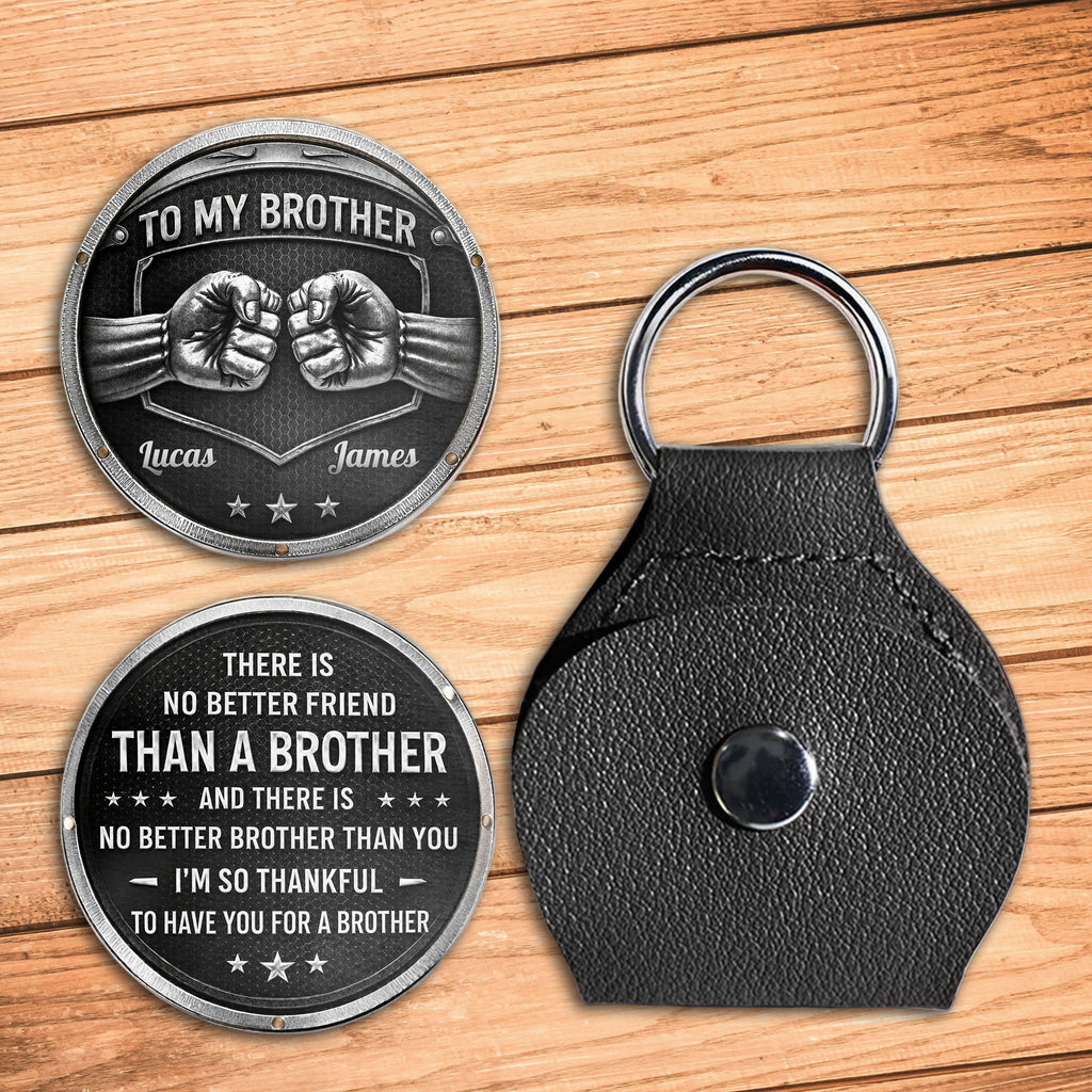 Personalized Pocket Hug Custom Keepsake Gift for Brother Pocket Hug GradoCreations