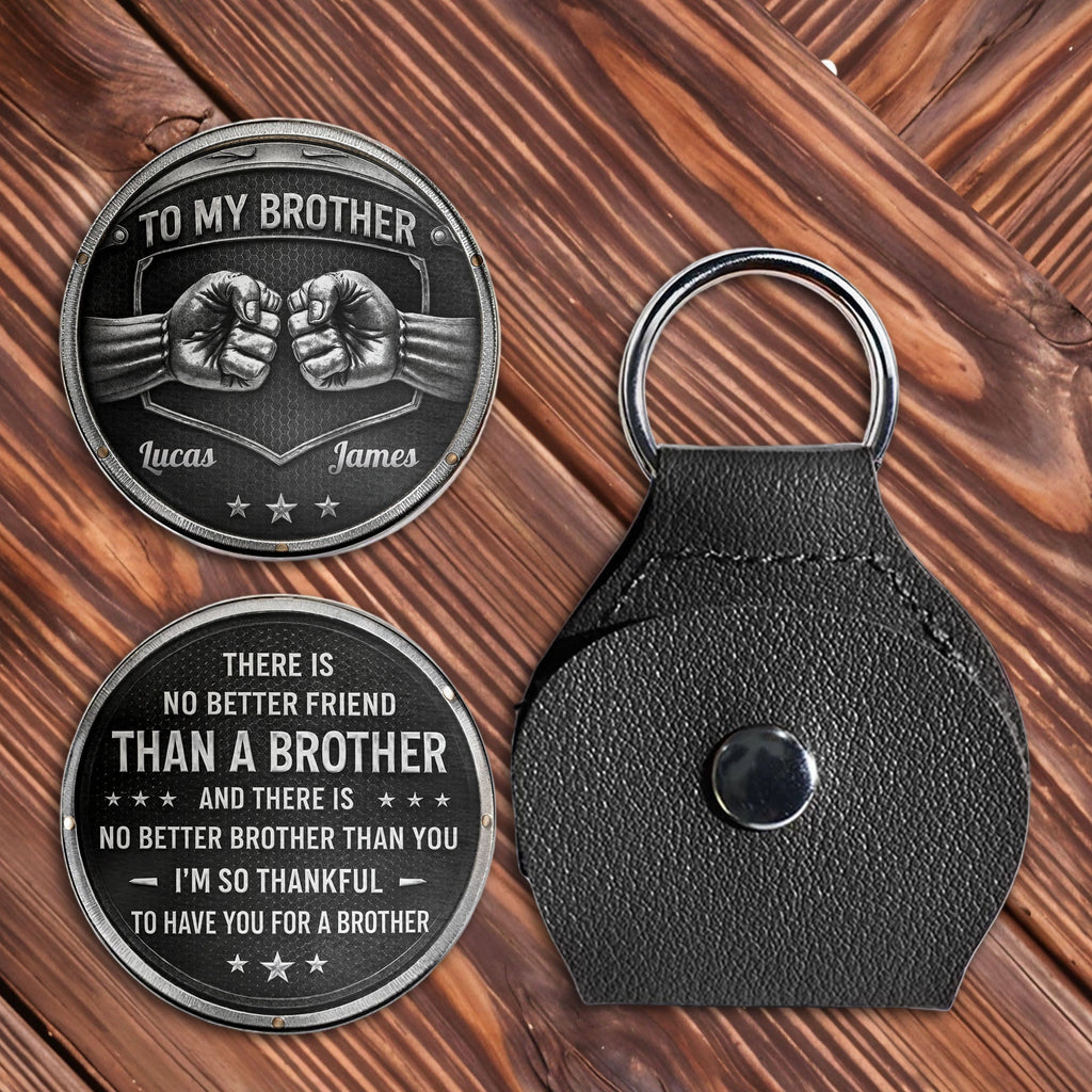 Personalized Pocket Hug Custom Keepsake Gift for Brother Pocket Hug GradoCreations