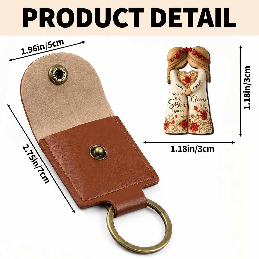 Custom Wooden Pocket Hug Personalized Gift for Sister Wooden Pocket Hug GradoCreations