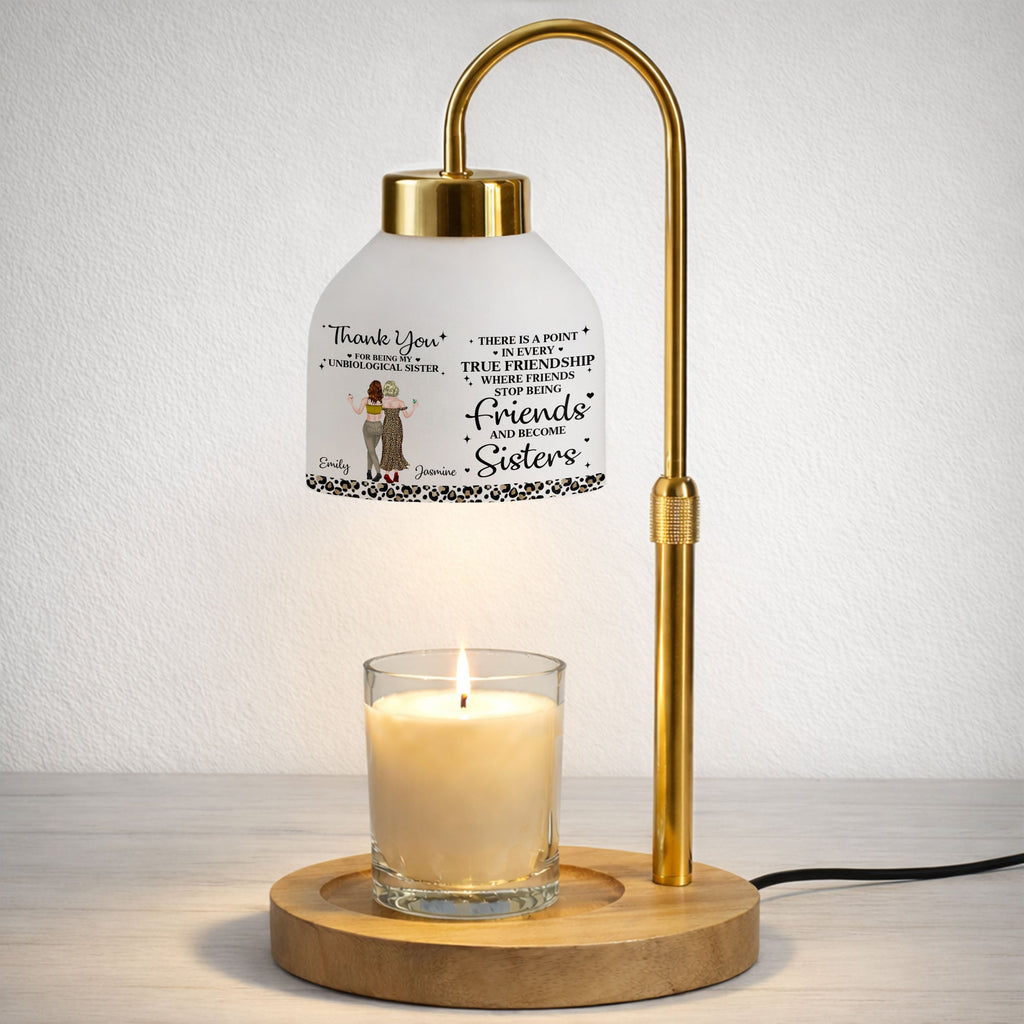 Personalized Candle Warmer Lamp Custom Best Friend Gift Decor Candle Warmer Lamp GradoCreations