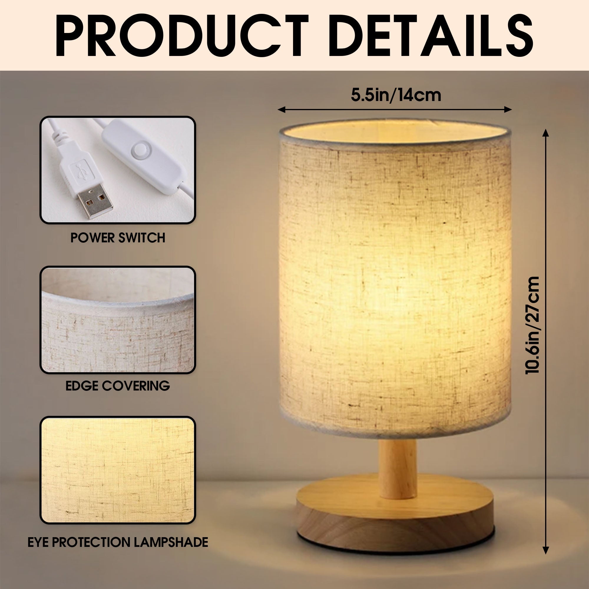 Personalized Fabric Lamp Custom Best Friends Art Gift Fabric Lamp GradoCreations