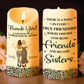 Personalized LED Candle Custom Name Gift for Best Friend LED Candle GradoCreations