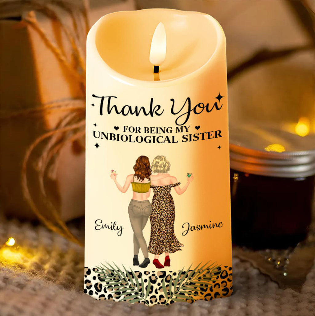 Personalized LED Candle Custom Name Gift for Best Friend LED Candle GradoCreations