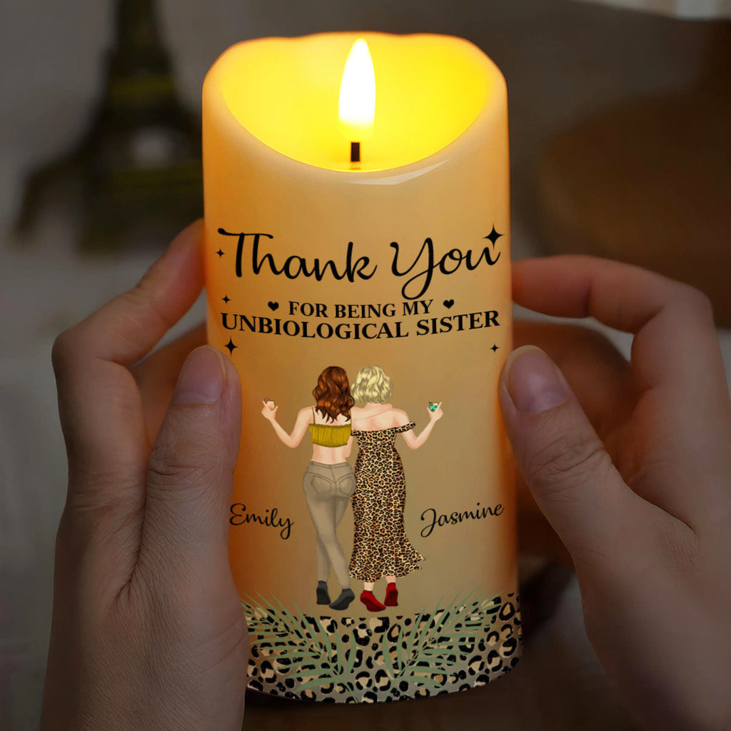 Personalized LED Candle Custom Name Gift for Best Friend LED Candle GradoCreations