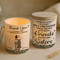 Personalized LED Glass Jar Custom Gift for Best Friend LED Jar GradoCreations