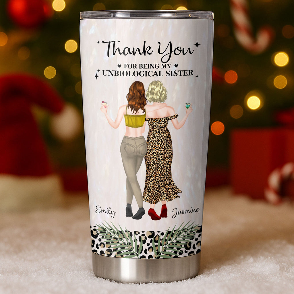 Personalized Stainless Steel Tumbler Best Friend Gift 20oz 30oz Tumbler GradoCreations
