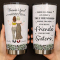 Personalized Stainless Steel Tumbler Best Friend Gift 20oz 30oz Tumbler GradoCreations