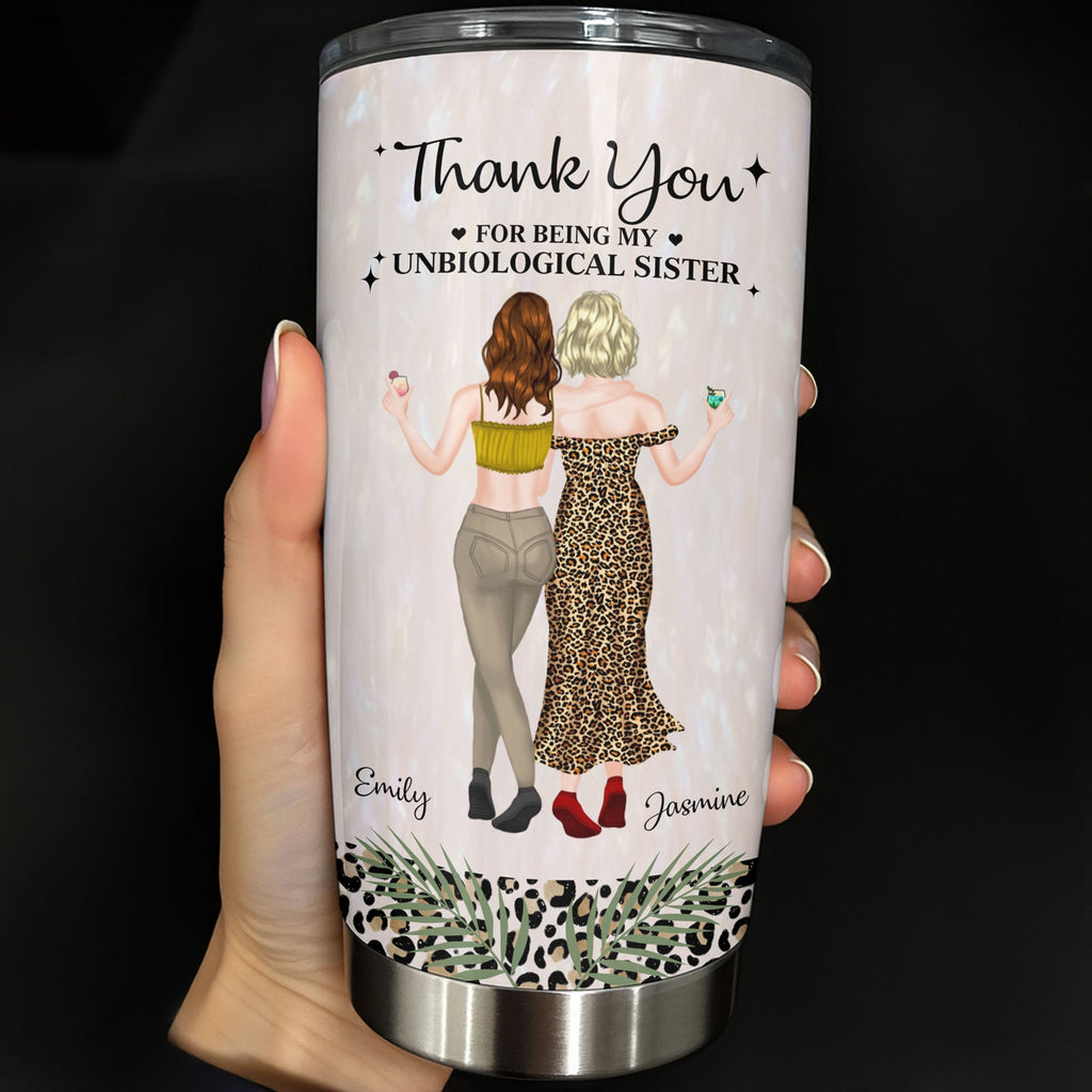 Personalized Stainless Steel Tumbler Best Friend Gift 20oz 30oz Tumbler GradoCreations