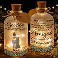 Personalized Short Bottle Light Custom Gift for Best Friends Short Bottle Light GradoCreations