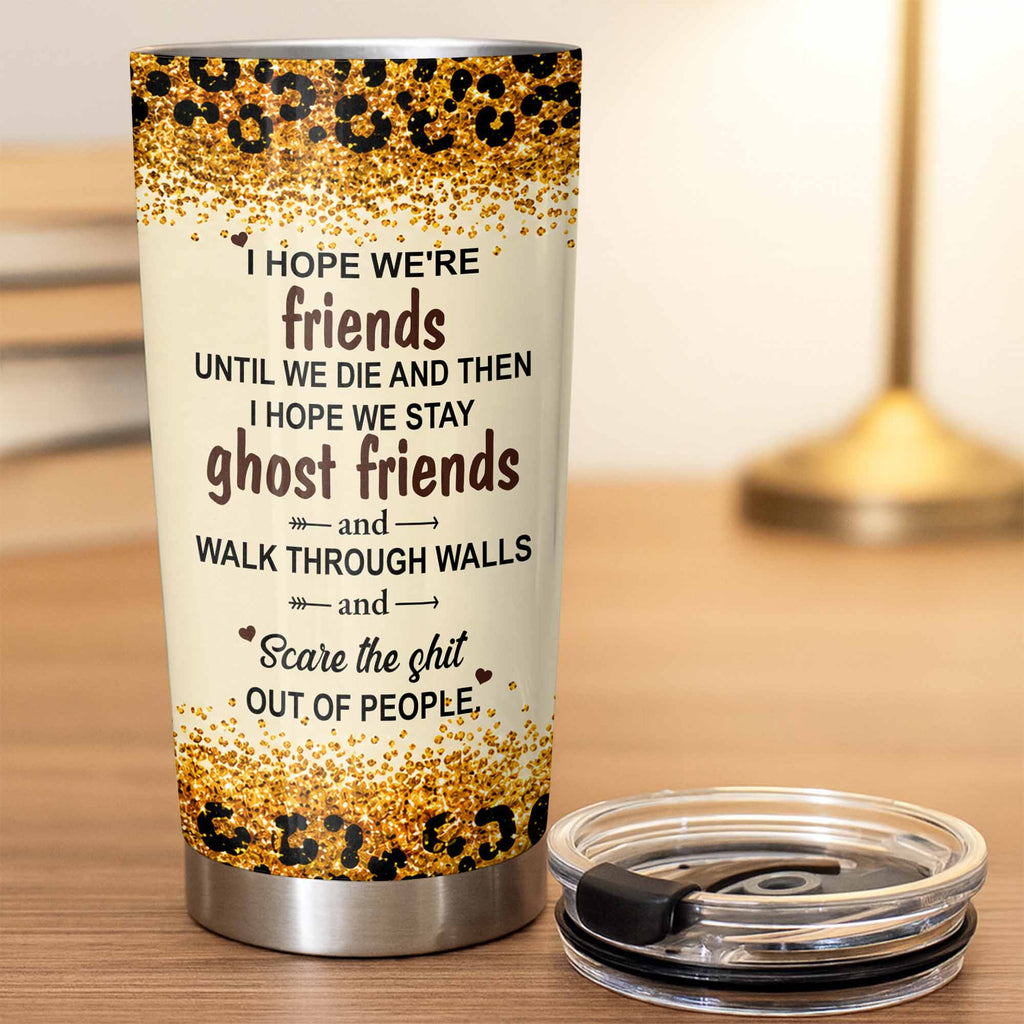 Personalized Ghost Friends Tumbler Custom Bestie Gift 20oz 30oz