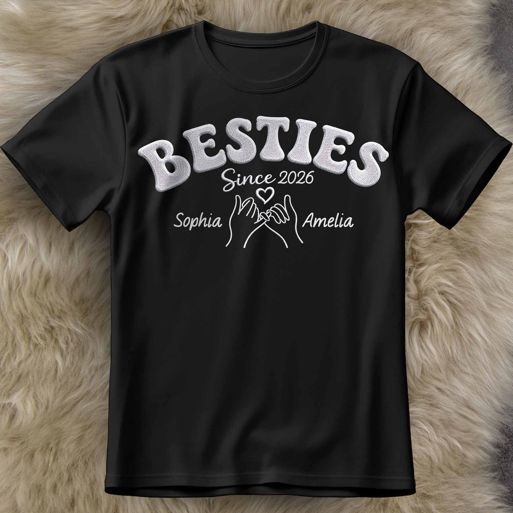 Personalized Best Friends Custom Name T-shirt Hoodie Gift Shirt GradoCreations