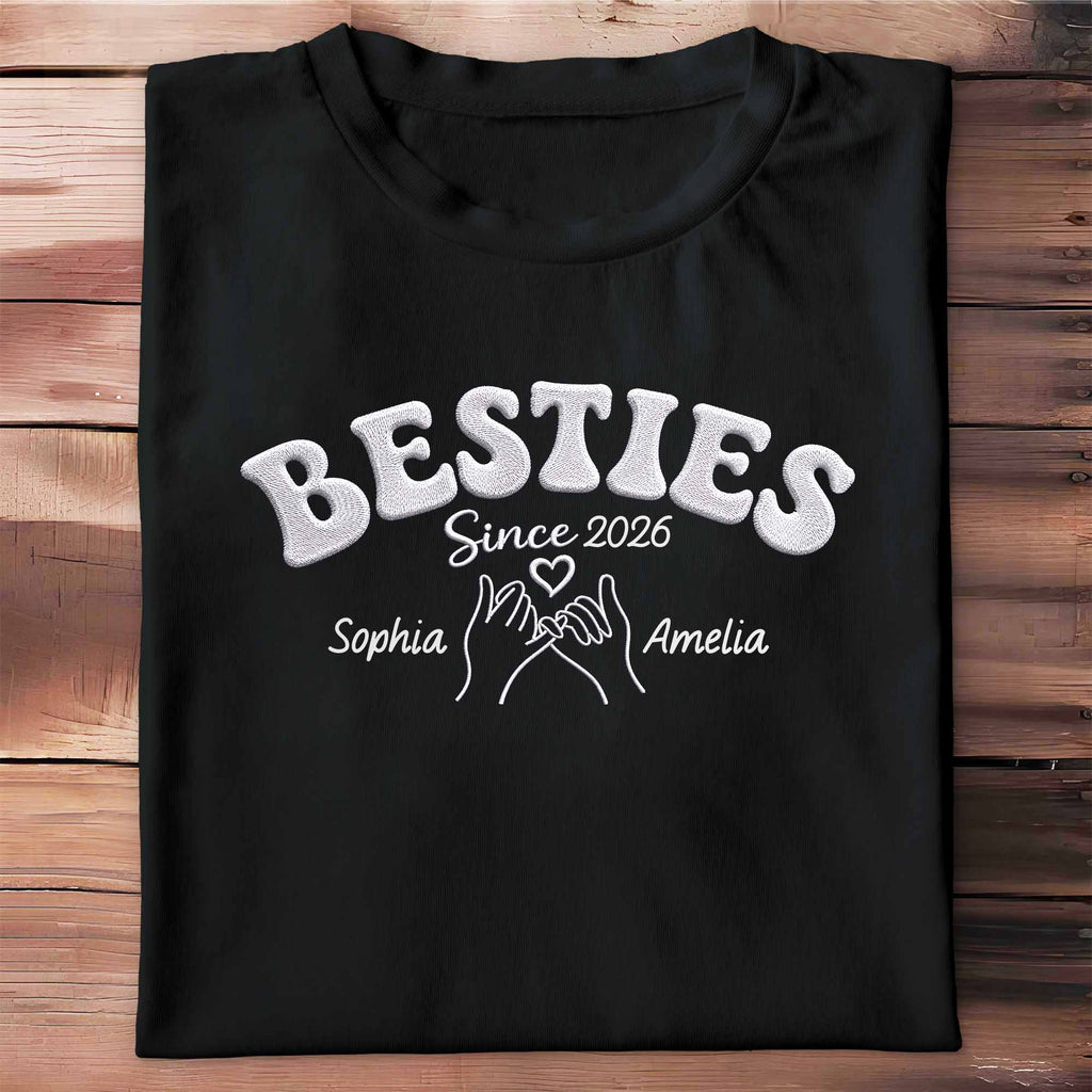 Personalized Best Friends Custom Name T-shirt Hoodie Gift Shirt GradoCreations