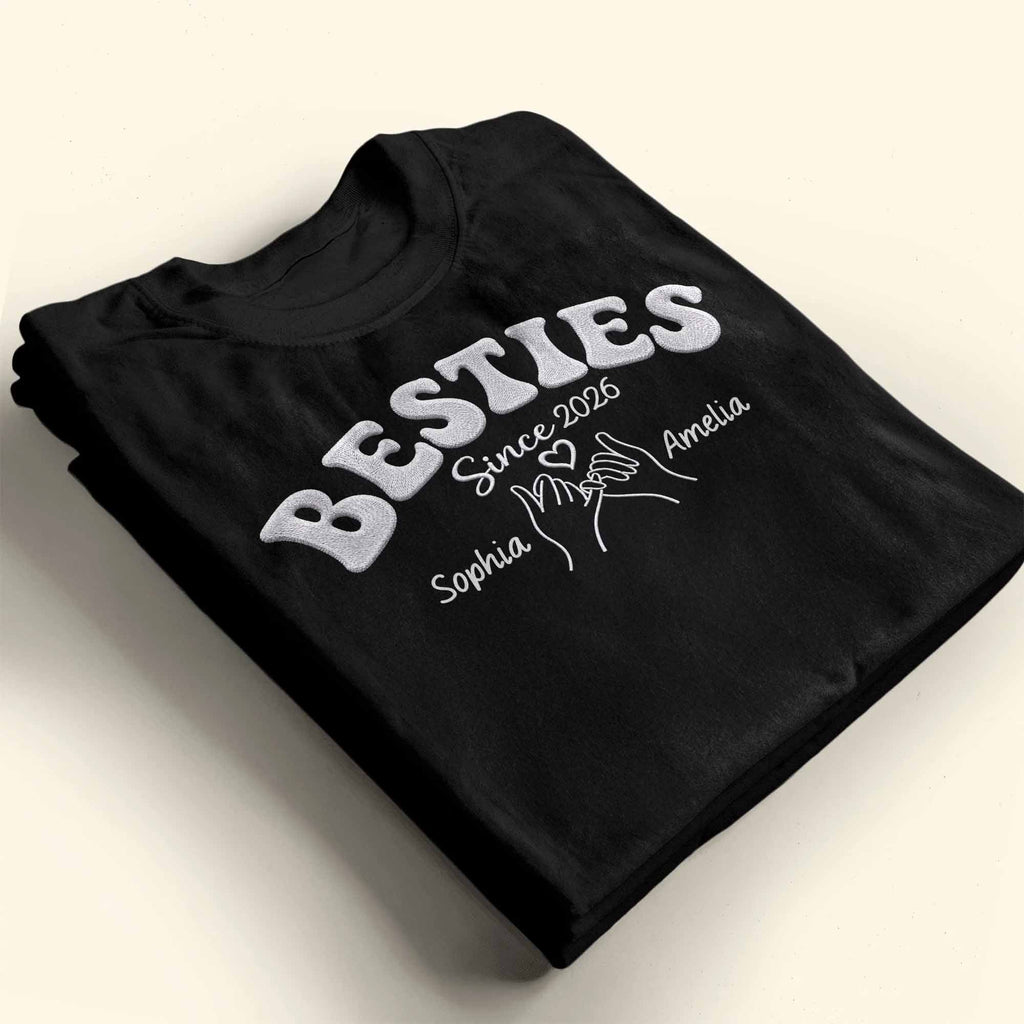Personalized Best Friends Custom Name T-shirt Hoodie Gift Shirt GradoCreations