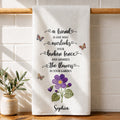 Personalized Kitchen Towel Custom Name Gift for Best Friend Kitchen Towel GradoCreations