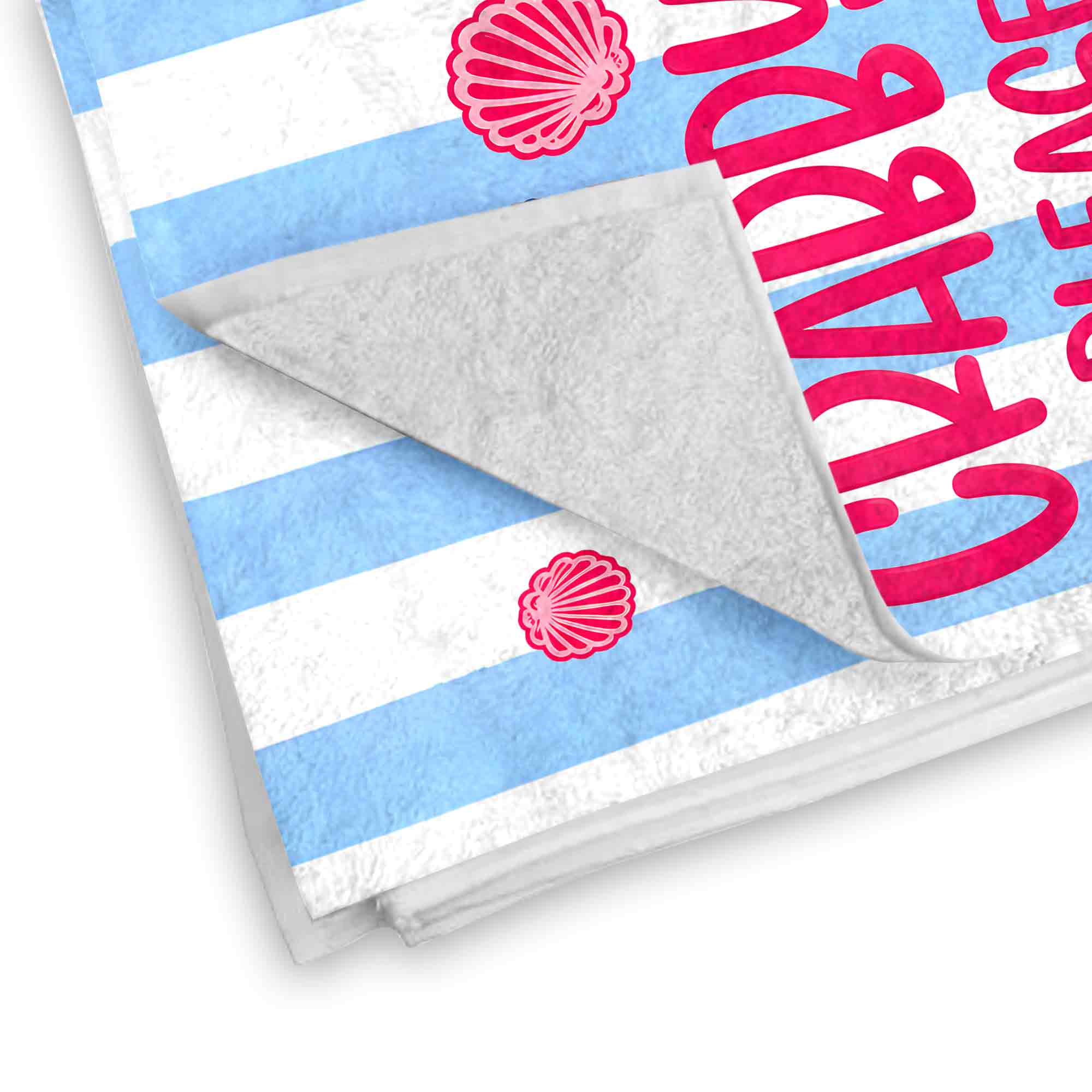 Personalized Beach Towel Custom Name for Best Friend Gift Beach Towels GradoCreations
