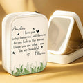 Personalized Jewelry Box with LED Mirror Custom Name Gift for Mom Jewelry Box With LED Mirror GradoCreations