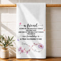 Personalized Kitchen Towel Custom Name Gift for Best Friend Kitchen Towel GradoCreations