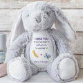 Personalized Stuffed Bunny Custom Name Gift for Best Friends Stuffed Bunny GradoCreations