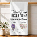 Personalized Kitchen Towel Custom State Best Friend Gift Kitchen Towel GradoCreations