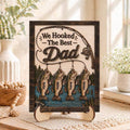 Personalized 2-Layered Wooden Plaque Gift for Dad - Father's Day HN590 - 2-Layered Wooden Plaque With Stand BCF fix GradoCreations