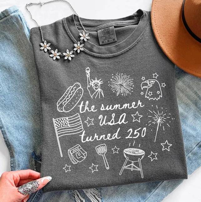 Personalized Patriotic Comfort Shirt Custom USA Design Gift Comfort Shirt FIX GradoCreations