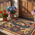 Personalized 250 Years Freedom Coir Doormat for Patriotic Home Decor HN590 - Coir Doormat fix GradoCreations