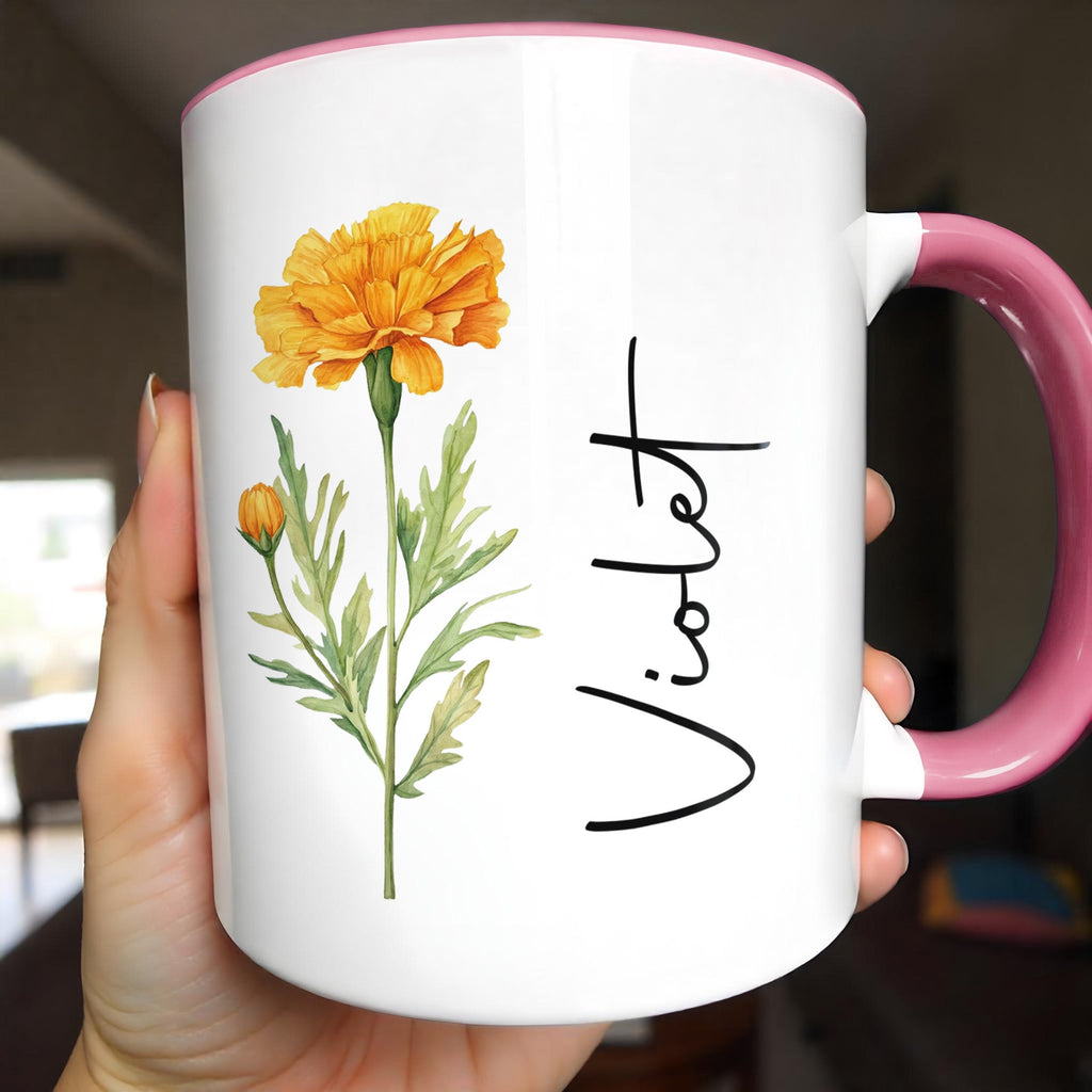 Personalized Accent Mug Work Bestie Definition Custom Gift Accent Mug GradoCreations