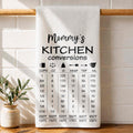 Personalized Kitchen Towel Measurement Chart Gift for Mom Kitchen Towel GradoCreations