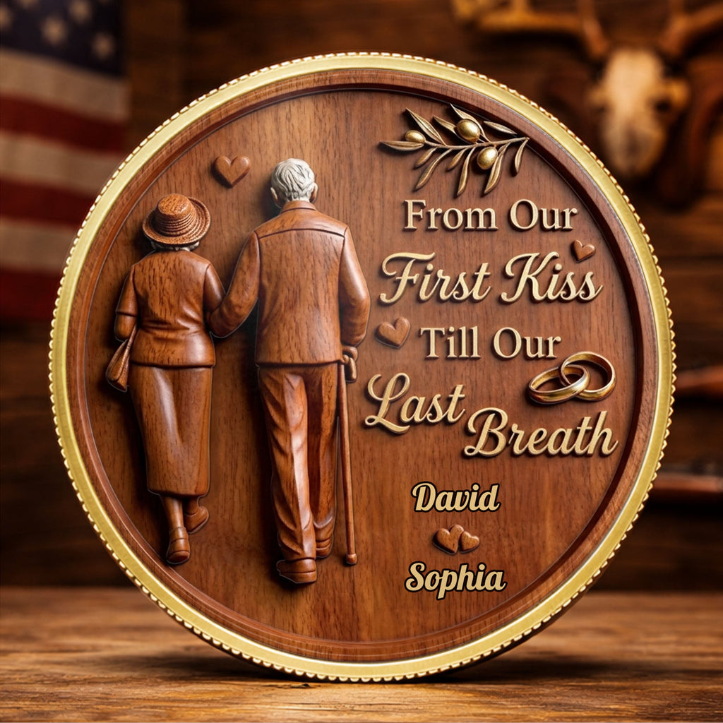 Personalized Commemorative Coin Custom Couple Gift Anniversary Commemorative Coin GradoCreations