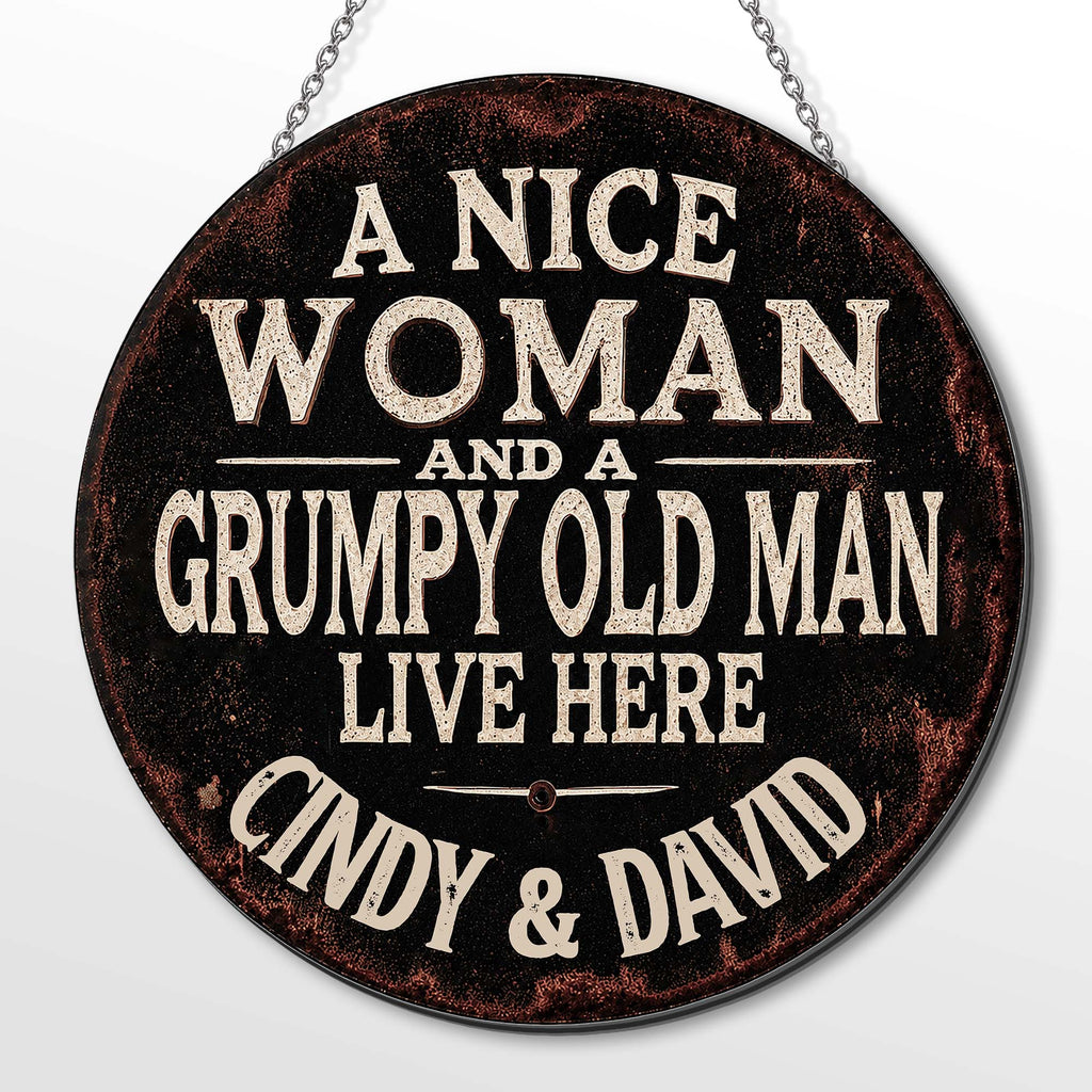 Personalized Custom Metal Sign for Couples - Funny Home Décor Gift Custom Shaped Metal Sign GradoCreations
