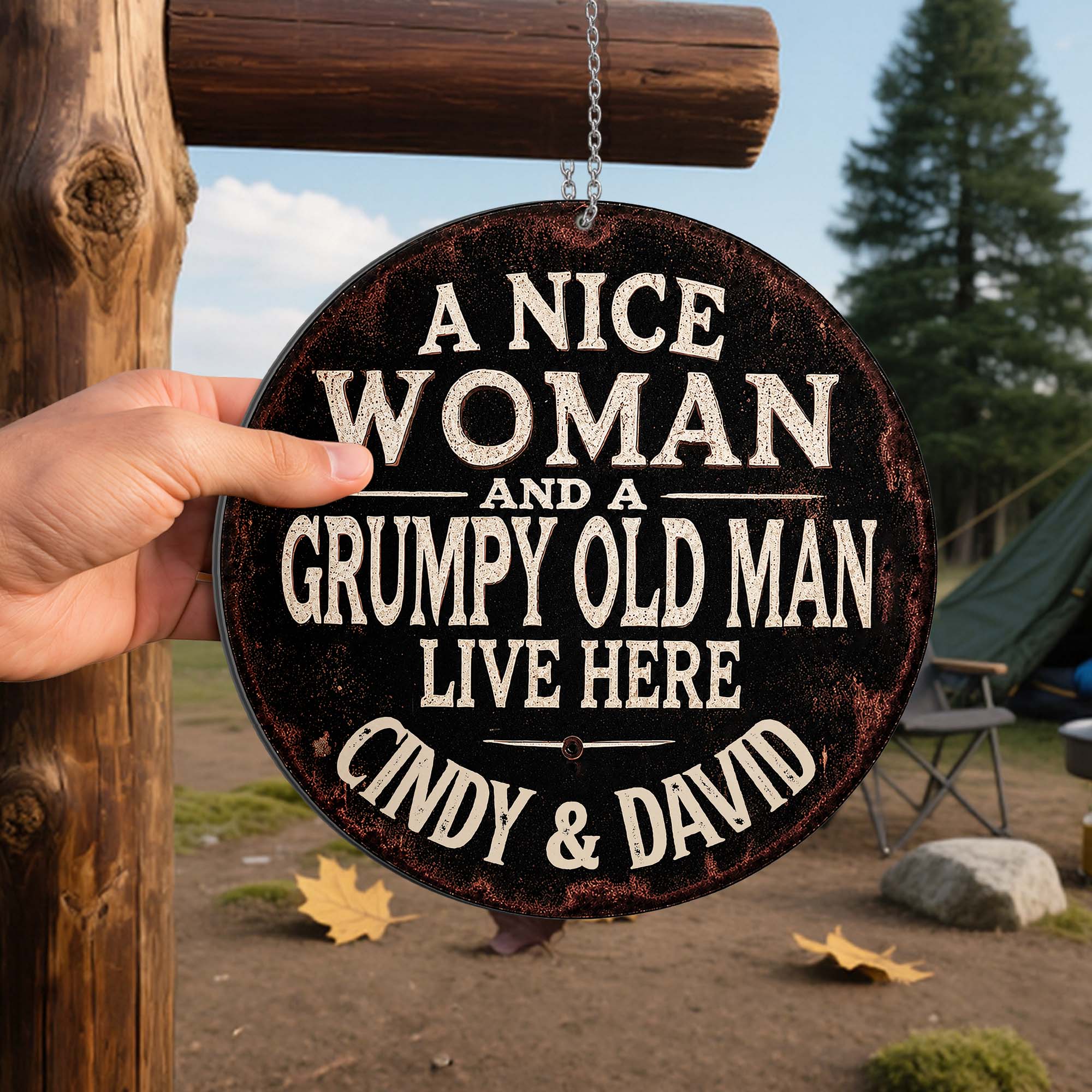 Personalized Custom Metal Sign for Couples - Funny Home Décor Gift Custom Shaped Metal Sign GradoCreations