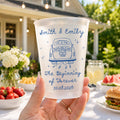 Personalized Frosted Cups Custom Design for Couples Gift Frosted Cups GradoCreations