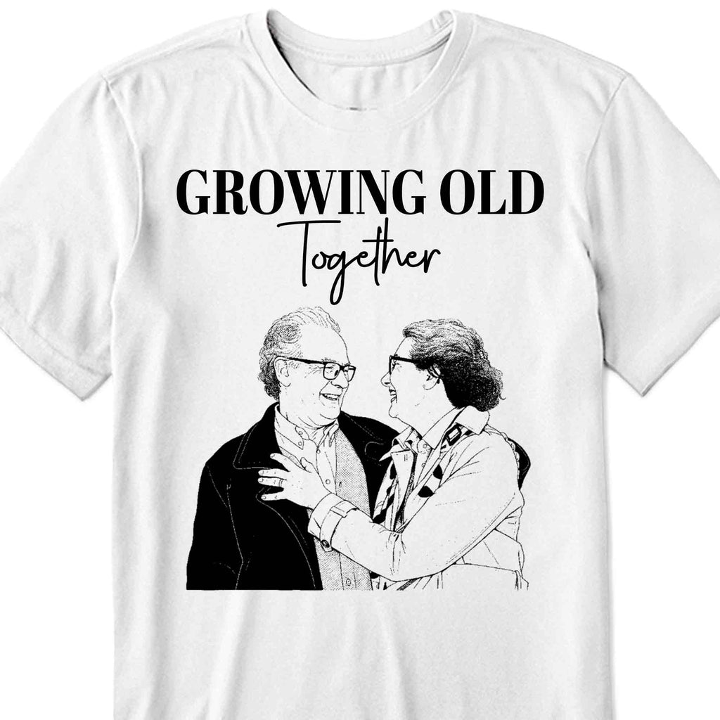 Personalized Custom Sketch Couple Photo T-shirt Hoodie Gift Shirt GradoCreations