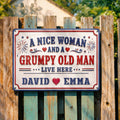 Personalized Metal Sign Custom Name for Couples Home Decor Metal Sign GradoCreations