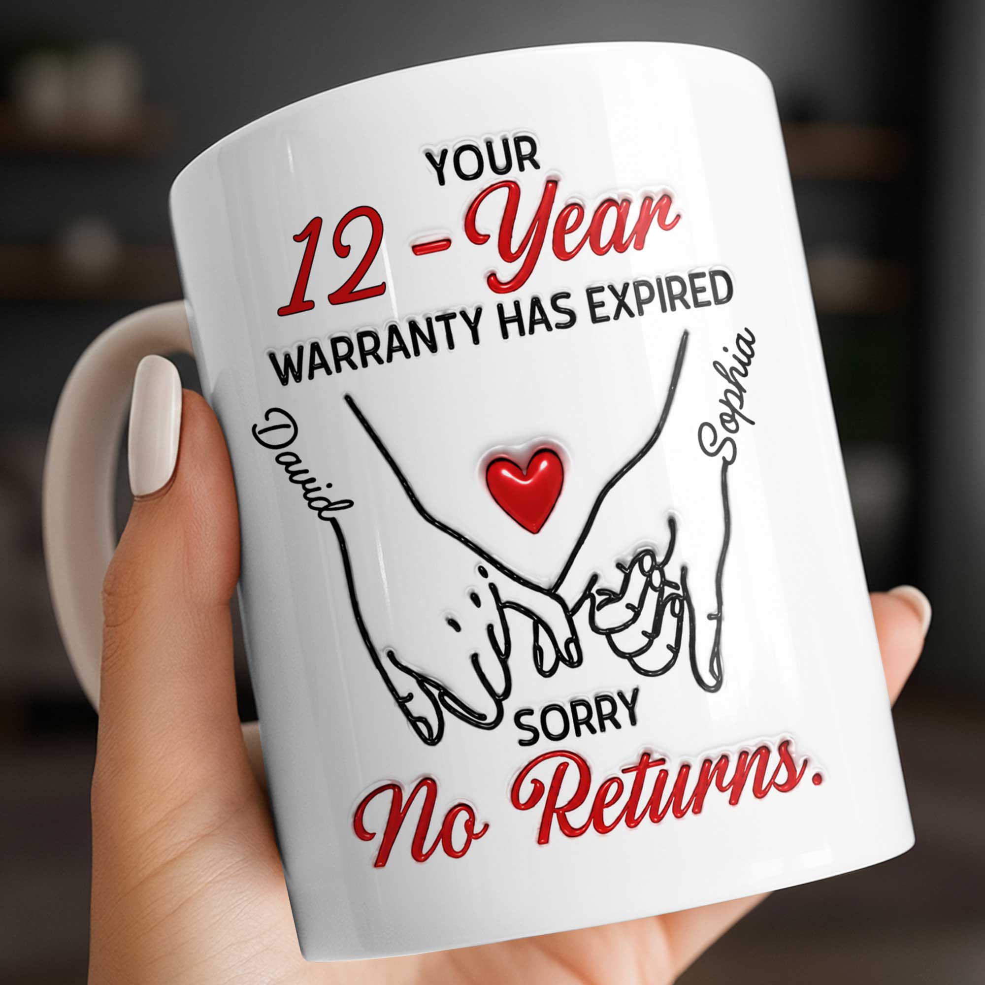Personalized Edge-to-Edge Coffee Mug Custom Design Gift for Couples Edge-to-edge Mug GradoCreations