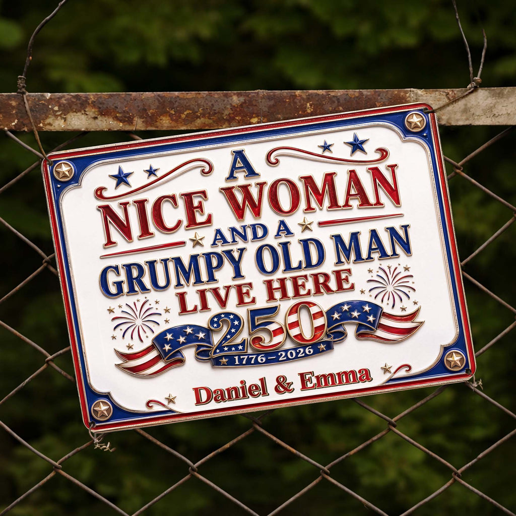Personalized Metal Wall Sign Unique Couple Gift for Home Metal Sign GradoCreations